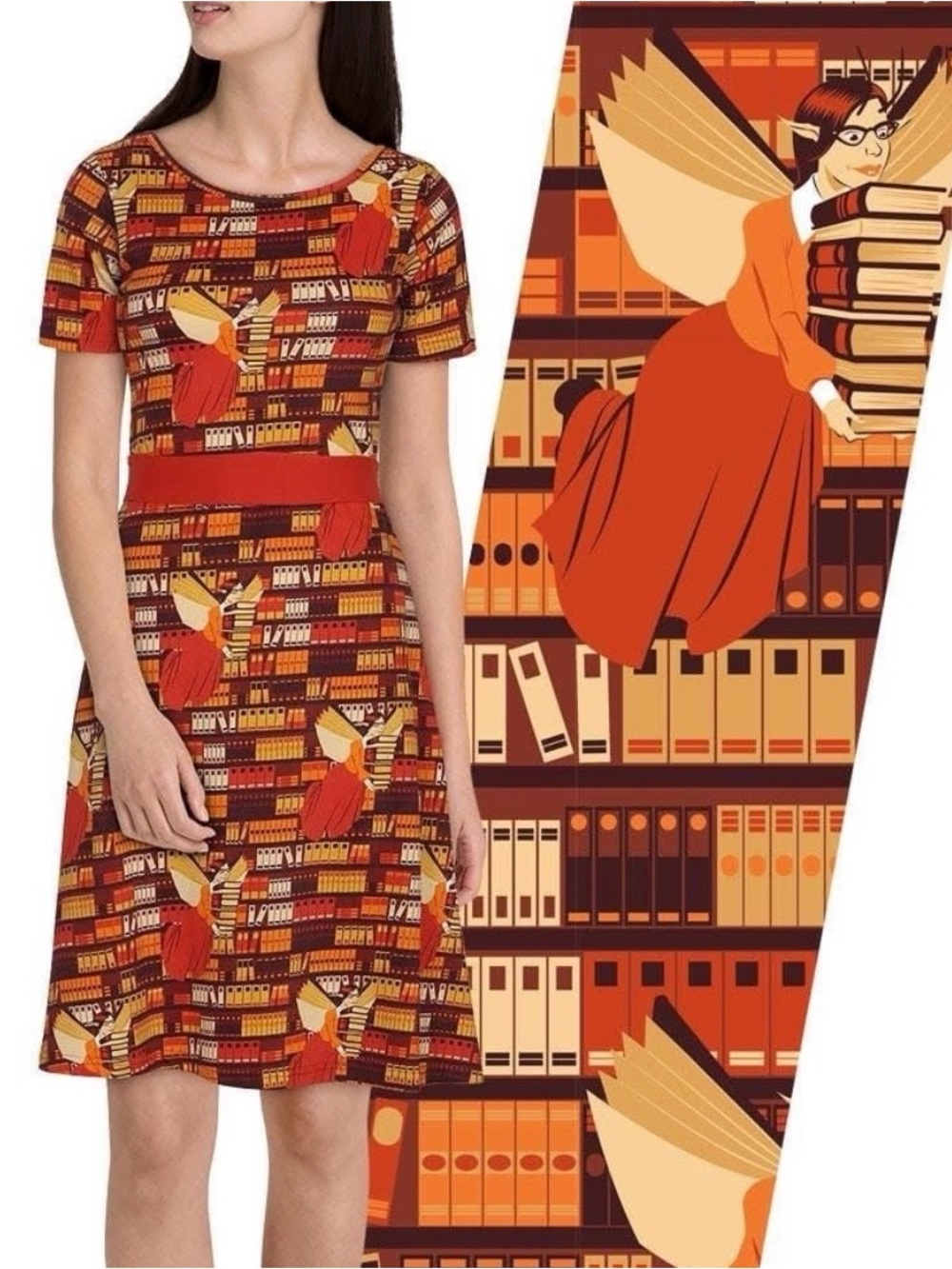 Svaha Book Fairy Emmy Dress Size XL *Missing Belt